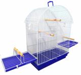 Gaiola Calopsita Mansa E Pássaros Completa DistribuiPet Cor Azul