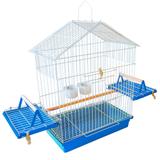 Gaiola Calopsita Teto Aramado Azul - Jel plast