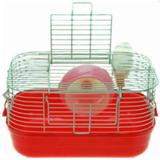 Gaiola Hamster Completa Pop Star Branco - Vermelho - American pets