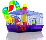 Gaiola Labirinto para Hamster - Chalesco
