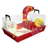 Gaiola Para Hamster Bragança GR154 Mickey Natureza Tubos Divertidos