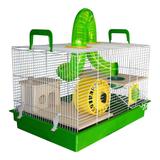 Gaiola Para Hamster Bragança GR155 Jerry Natureza Tubos Divertidos
