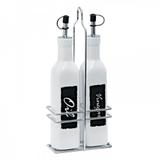 Galheteiro de porcelana com suporte 2 pcs - Btc decor