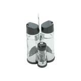 Galheteiro em vidro Bon Gourmet Donatello 5 peças - Bongourmet