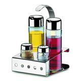 Galheteiro Inox 5 Peças Parma - Brinox