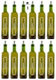 Galheteiro Quadrado Verde 500ml Pimenta Pacote 12 Unidades Biqueira Branca - Unique - Vetrolar