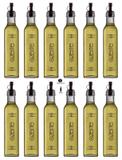 Galheteiro Redondo 500ml Azeite Pacote 12 Unidades Biqueira Preta - Unique - Vetrolar