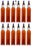 Galheteiro Redondo 500ml Pimenta Pacote 12 Unidades Biqueira Preta - Unique - Vetrolar