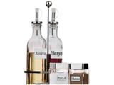 Galheteiro Vidro Euro Home 4 Peças - Label