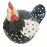 Galinha decorativa de ceramica - Btc decor