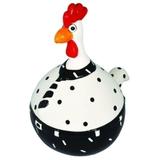 Galo decorativo de ceramica - Btc decor