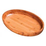 Gamela bamboo 41x27cm oval - Mor