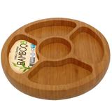 Gamela Oval com 5 Divisórias Bamboo - Mor