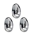 gancho adesivo Oval parede suporte utilidades Art House com 3 peças