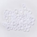 Gancho de Plastico para Cortina 100Uni - Wiler-k