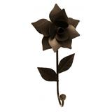 Gancho para Toalha e Pano de Prato Artesanal de Ferro para Cozinha com Rosa - Libertas rosas artesanato