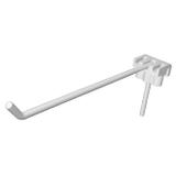 Gancho Simples p/ Tela c/ encaixe plástico 15cm Branco - Cód. 8820 - Gecede industria e comercio ltda