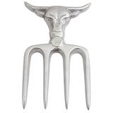 Garfo Bad Bull Aluminio Sg Para Churrasco 4 Dentes