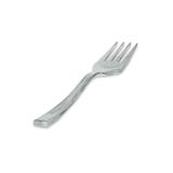 Garfo Sobremesa Prata 13cm 10 unidades Silverplastic - Festabox