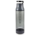 Garrafa 600ml c/ Alça Lateral e Trava PRETO FITNESS - Jaki design