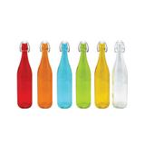 Garrafa Água 1L Colors Vidro Redonda - Class home