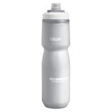 Garrafa Camelbak Squeeze Térmica Podium Ice 4x Mais Gelada 620ml Cinza e Branco