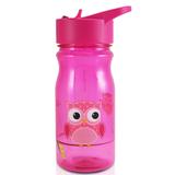 Garrafa Canudo Retrátil 500ml - Rosa - Jacki Design