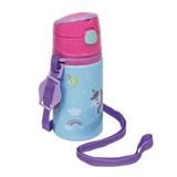 Garrafa com Canudo - 400ml - Alumínio - Unicórnio Star - Buba