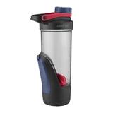 Garrafa Contigo Shake E Go Fit 828ml Com Bola Mixer Cinza E Rosa