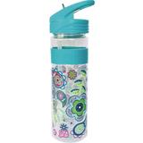 Garrafa Cool Gear Flores Verde Agua