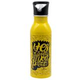 Garrafa de Alumínio Simpsons Bart Grafite 600ml