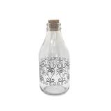 Garrafa De Vidro Com Tampa 200Ml - Porcelana E Cia - Porcelna e cia