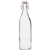 Garrafa de vidro para água com tampa hermética Swing 1000ml Bormioli Rocco