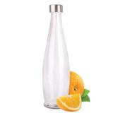 Garrafa de vidro transparente acqua 1 litro - Lazi