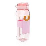 Garrafa e Porta Cartao 770ml Rosa Ludi