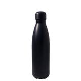 Garrafa esportiva em aco inox 500ml preto fosco - Showhouse