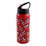 Garrafa Mickey Carinhas Vermelho 600ml Disney - Zona criativa