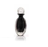 Garrafa Mini Cristal Murano Preta 20x9cm Sao Marcos