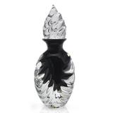Garrafa Mini Em Cristal Murano Preto São Marcos