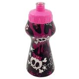 Garrafa plástica squeeze black skull 250ml - koplast