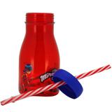 Garrafa Retrô Lazi Miraculous Ladybug Vermelho 354ml
