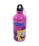 Garrafa Rosa Colorida 500ml - Bob Esponja - Minas presentes