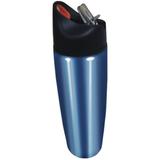 Garrafa Squeeze Em Aço Inox 900ml Azul C17 Acte