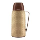 Garrafa Térmica 1 Litro Aladdin Rattan Marron - Alladin