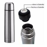 Garrafa Térmica 500ml Aço Inox Inquebrável Com Vacuum - B2t