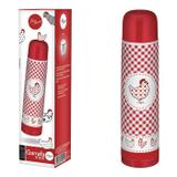 Garrafa Térmica Aço Inox Carijó 1 Litro Vermelho - Art house