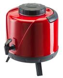 Garrafa Térmica Botijão Água 5L Com Torneira/Tripé - Unitermi - Vermelho