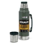Garrafa Térmica Classic Stanley 1 Litro Hammertone Green
