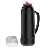 Garrafa Térmica Cristal 1 Litro Preta - Soprano