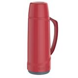 Garrafa Térmica Cristal 1 Litro Vermelha Soprano
